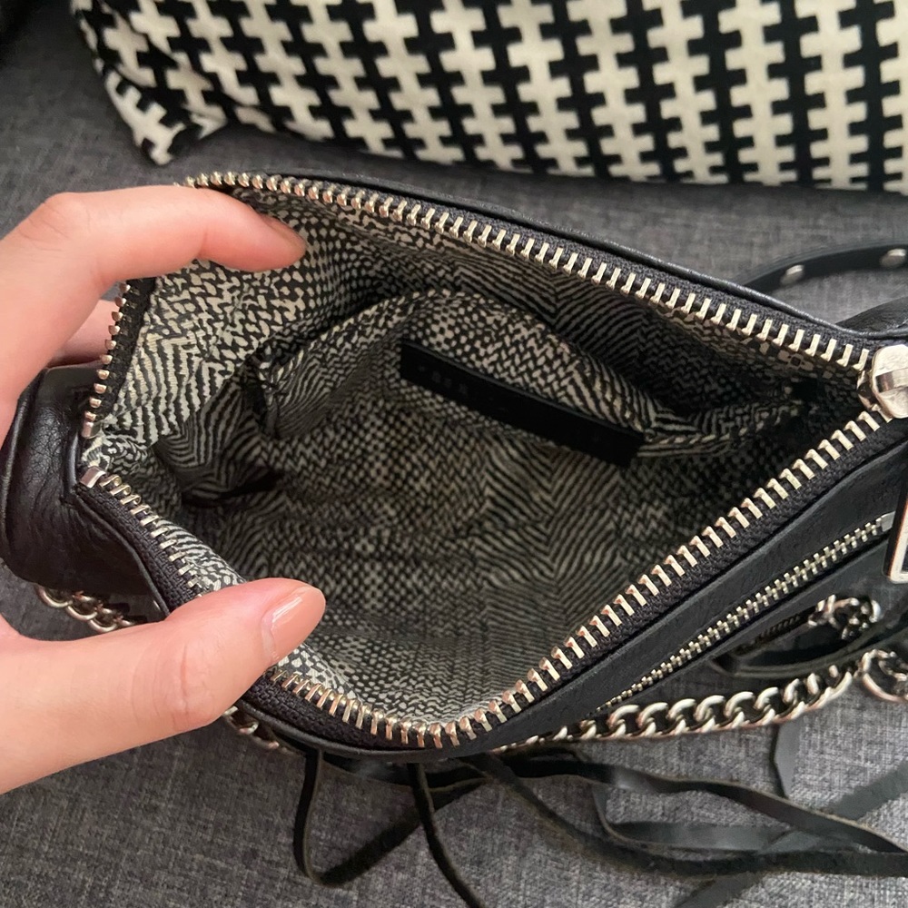 Rebecca Minkoff zip mini crossbody bag
